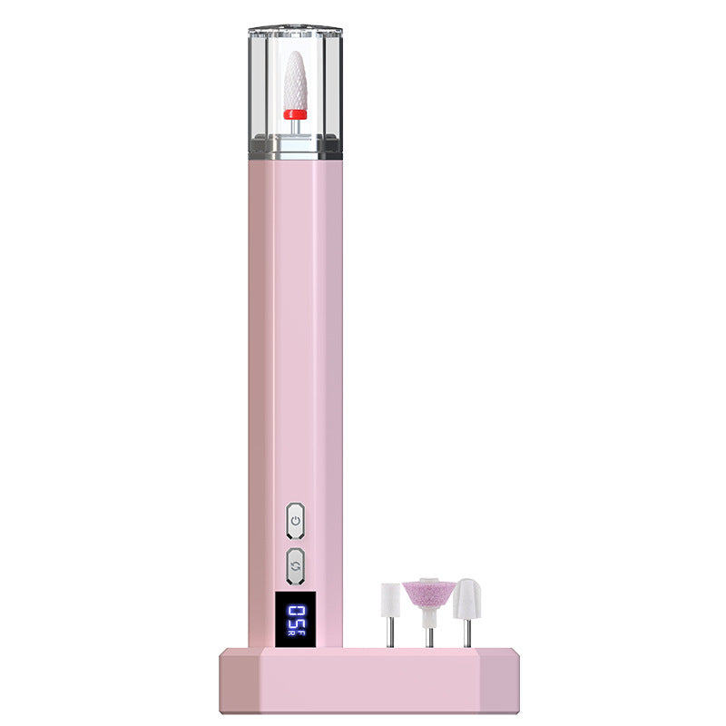 LED Nail Drill Machine with Digital Screen and Polisher