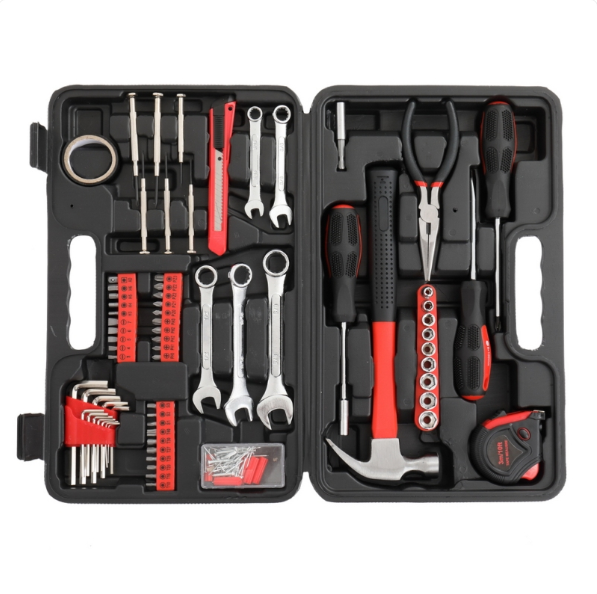 148pcs Iron Red Tool Set