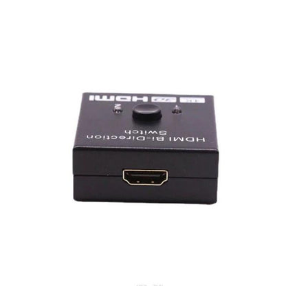 2-Port 4K HDMI Splitter & Switcher - Bi-Directional