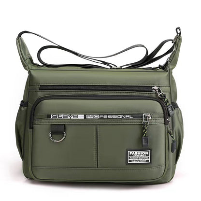 2024 Men's Water-Resistant Oxford Fabric Shoulder Bag