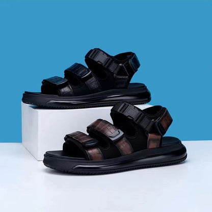 Men's 2023 Summer Genuine Leather Sports Sandals