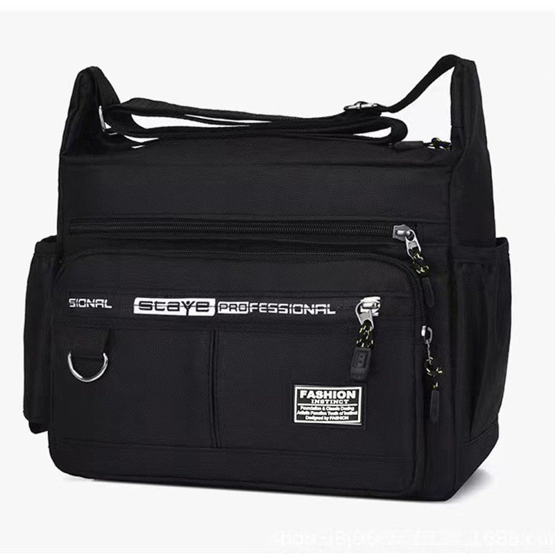 2024 Men's Water-Resistant Oxford Fabric Shoulder Bag