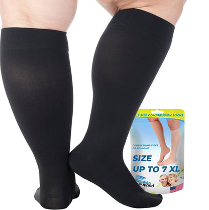 ABSOLUTE SUPPORT Medical Compression Socks for Better Circulation All-Day Comfort and Varicose Veins Support