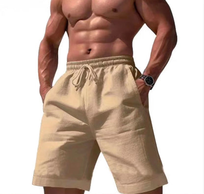 Loose Linen Cotton Shorts