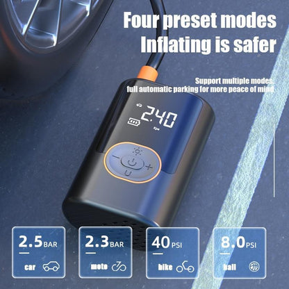 Manual Tire Air Pump for Car, Bicycle, and Basketball