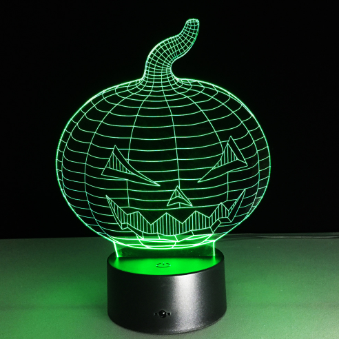 3D Visual LED Night Light - Touch & Remote Control Eagle
