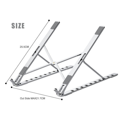 Creative Adjustable Aluminum Laptop Stand (Portable)