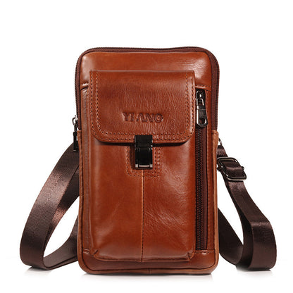 "New Leather Men's Mobile Phone Pocket"