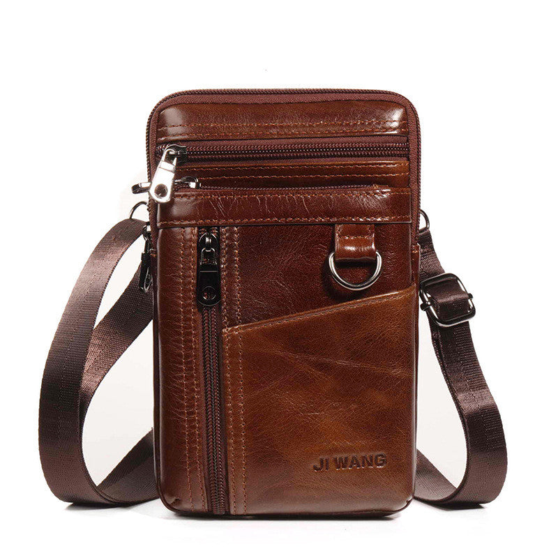 "New Leather Men's Mobile Phone Pocket"