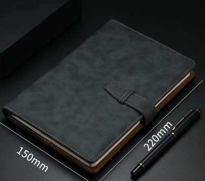 Premium Leather Notebook for Business and Office Use