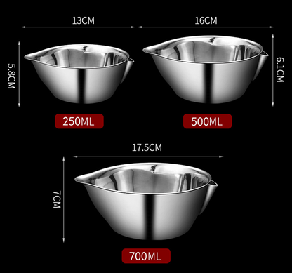 304 Stainless Steel Oil Separator and Strainer Bowl