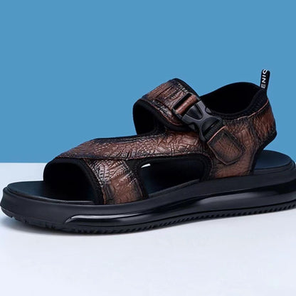 Men's 2023 Summer Genuine Leather Sports Sandals