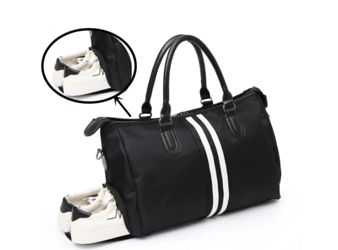 Waterproof Large Capacity Gym Travel Bag in Oxford Fabric