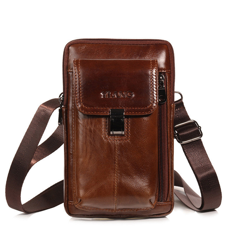 "New Leather Men's Mobile Phone Pocket"