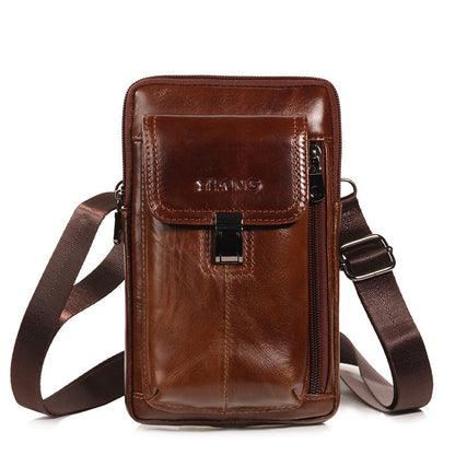 "New Leather Men's Mobile Phone Pocket"