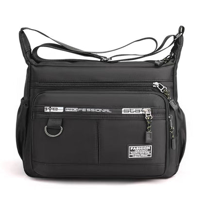 2024 Men's Water-Resistant Oxford Fabric Shoulder Bag
