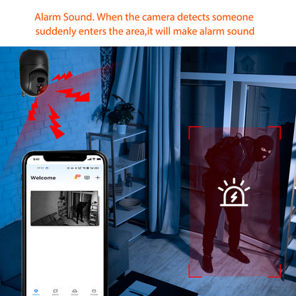 Wireless HD Night Vision Smart Surveillance Camera