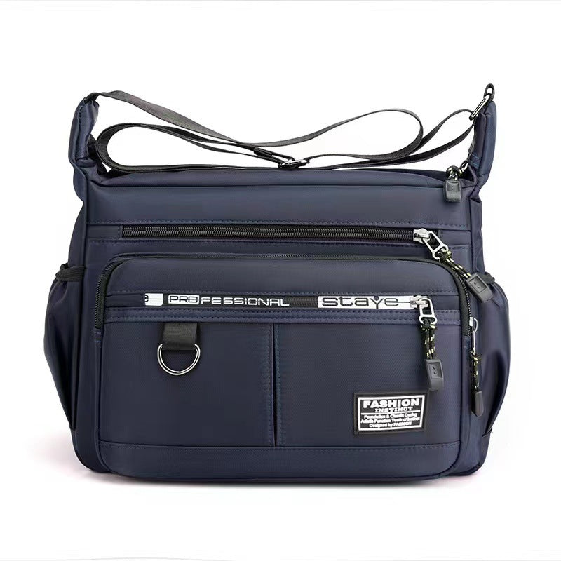 2024 Men's Water-Resistant Oxford Fabric Shoulder Bag