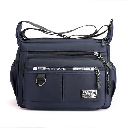 2024 Men's Water-Resistant Oxford Fabric Shoulder Bag