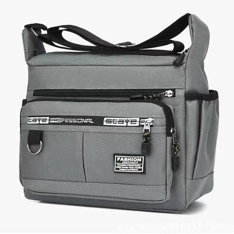2024 Men's Water-Resistant Oxford Fabric Shoulder Bag