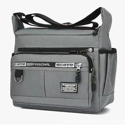 2024 Men's Water-Resistant Oxford Fabric Shoulder Bag