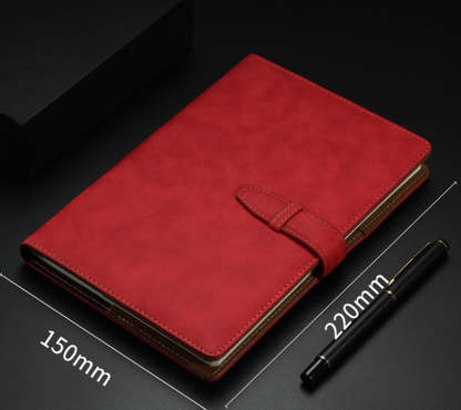 Premium Leather Notebook for Business and Office Use