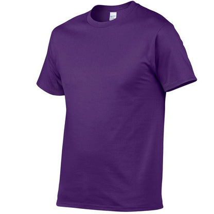 Cotton Round Neck Loose Fit T-Shirt for All Sizes
