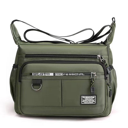 2024 Men's Water-Resistant Oxford Fabric Shoulder Bag