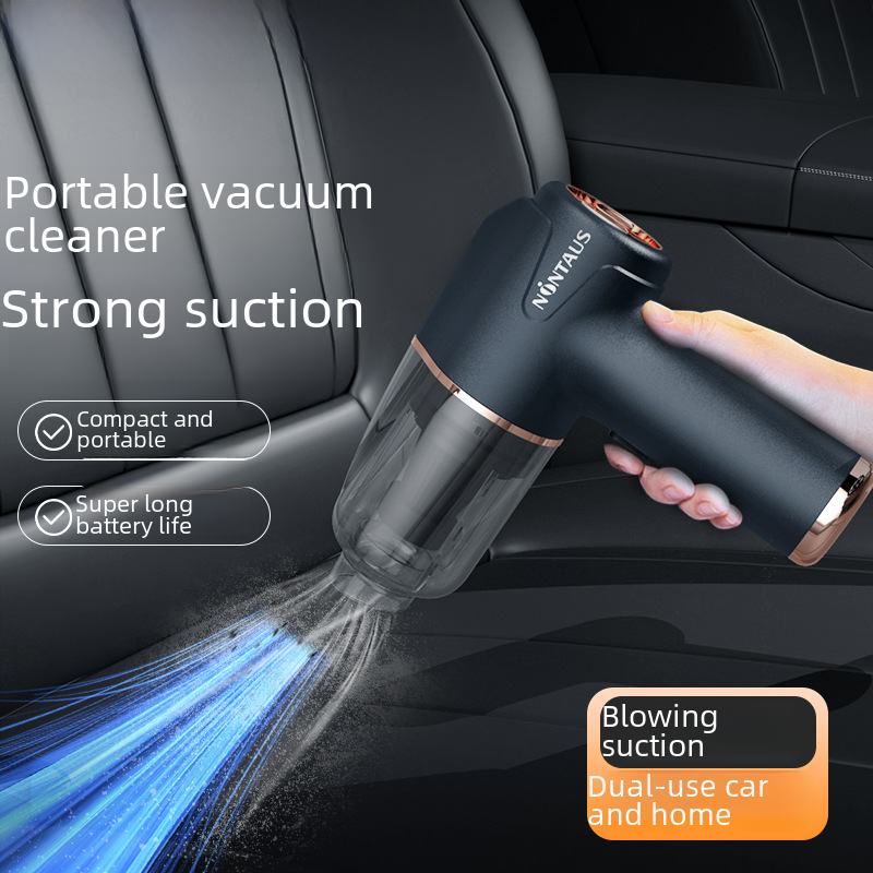 Portable Car Vacuum Cleaner with Strong Suction Power