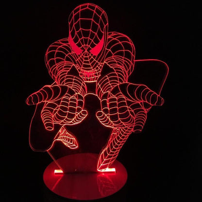 3D Visual LED Night Light - Touch & Remote Control Eagle