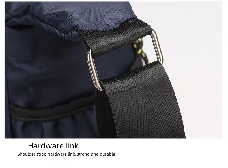 2024 Men's Water-Resistant Oxford Fabric Shoulder Bag