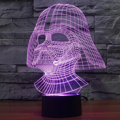 3D Visual LED Night Light - Touch & Remote Control Eagle