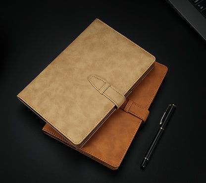 Premium Leather Notebook for Business and Office Use
