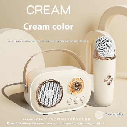Portable Bluetooth Audio With Wireless Microphone