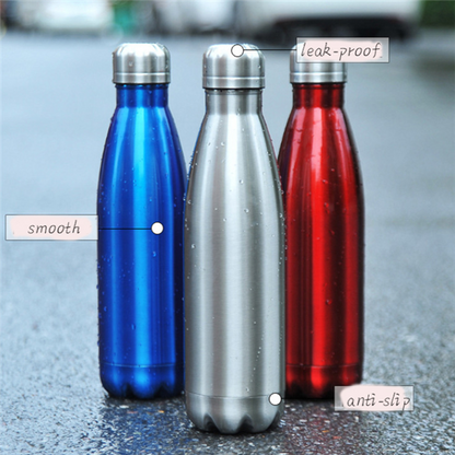 Stainless Steel Thermos and Cup with Eco-Friendly Tools