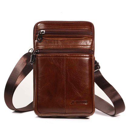 "New Leather Men's Mobile Phone Pocket"