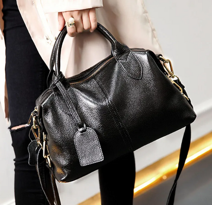 Genuine Leather Retro Handbag