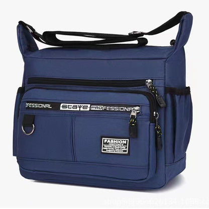 2024 Men's Water-Resistant Oxford Fabric Shoulder Bag