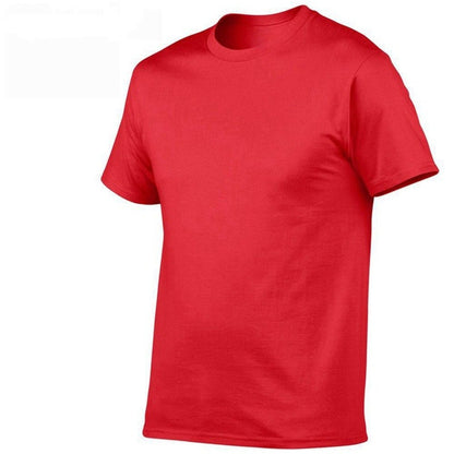 Cotton Round Neck Loose Fit T-Shirt for All Sizes