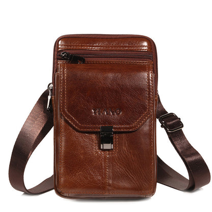 "New Leather Men's Mobile Phone Pocket"