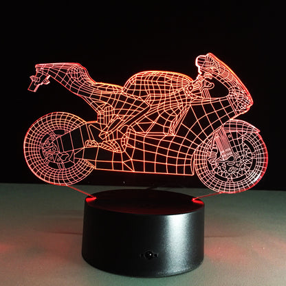 3D Visual LED Night Light - Touch & Remote Control Eagle