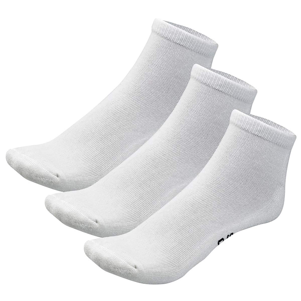 Bamboo Sports Bamboo Quarter Crew Socks- Super Soft & Comfortable Prevent Smelly & Sweaty Feet Womens Kids Socks Size 12-3