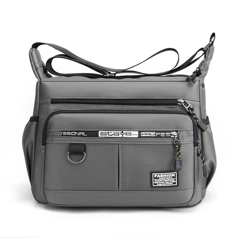 2024 Men's Water-Resistant Oxford Fabric Shoulder Bag