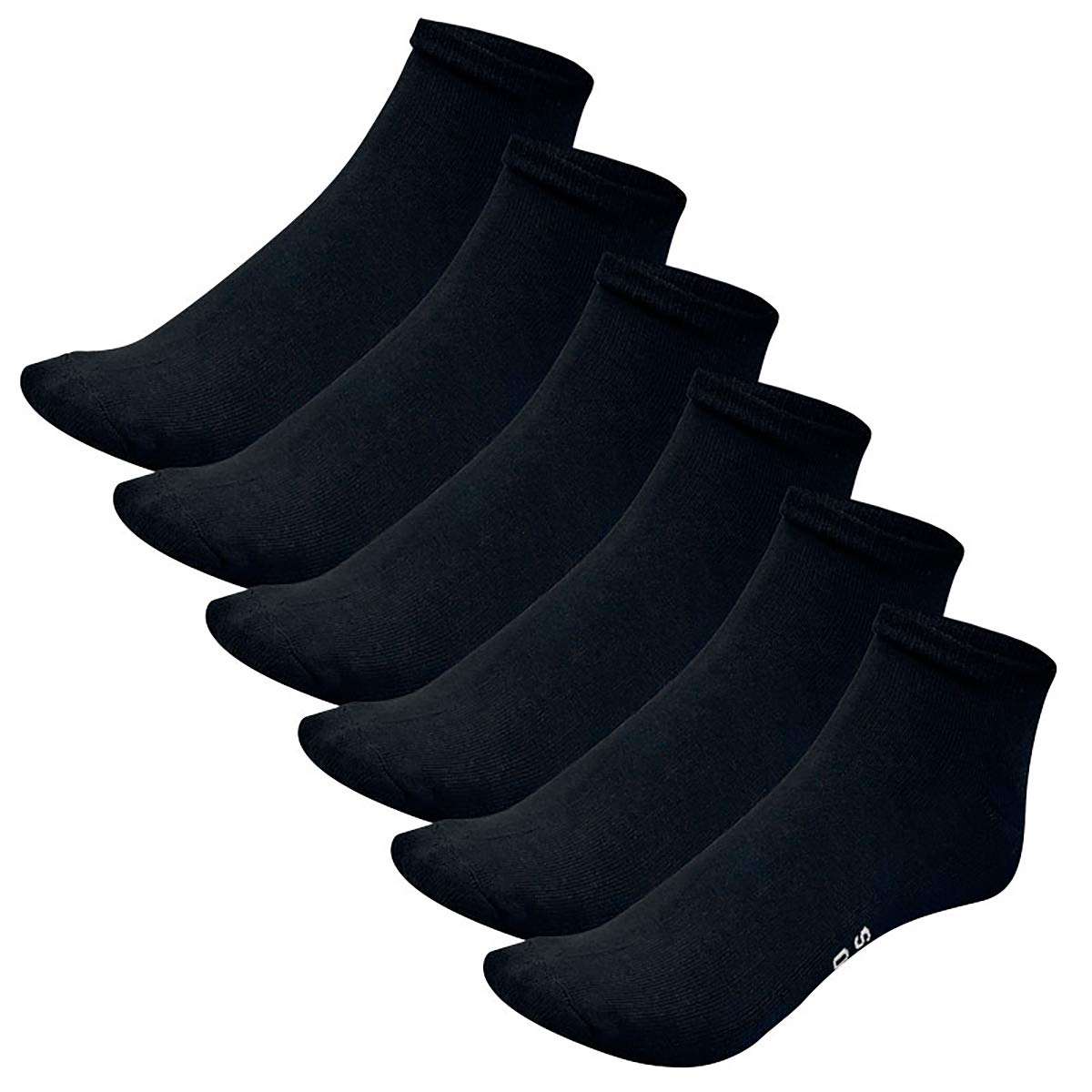 Bamboo Sports Bamboo Quarter Crew Socks- Super Soft & Comfortable Prevent Smelly & Sweaty Feet Womens Kids Socks Size 12-3