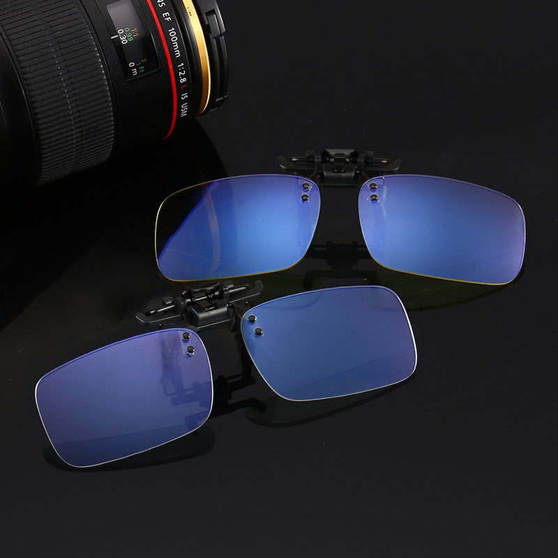 Lightweight Anti-Radiation Clip-On Glasses for Gaming