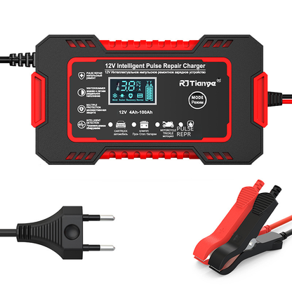 12V 6A Smart Universal Battery Charger for Motorcycles