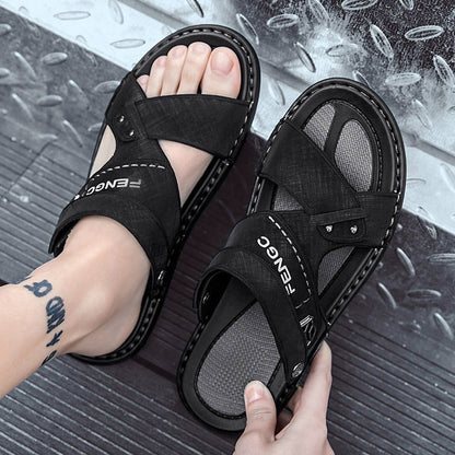 Trendy Outdoor Beach Sandals for Sports and Driving