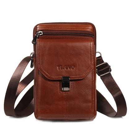 "New Leather Men's Mobile Phone Pocket"