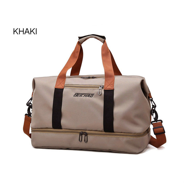 Large Capacity Waterproof Travel Bag for Gym and Weekend