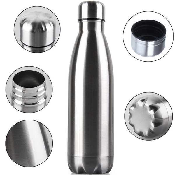 Stainless Steel Thermos and Cup with Eco-Friendly Tools